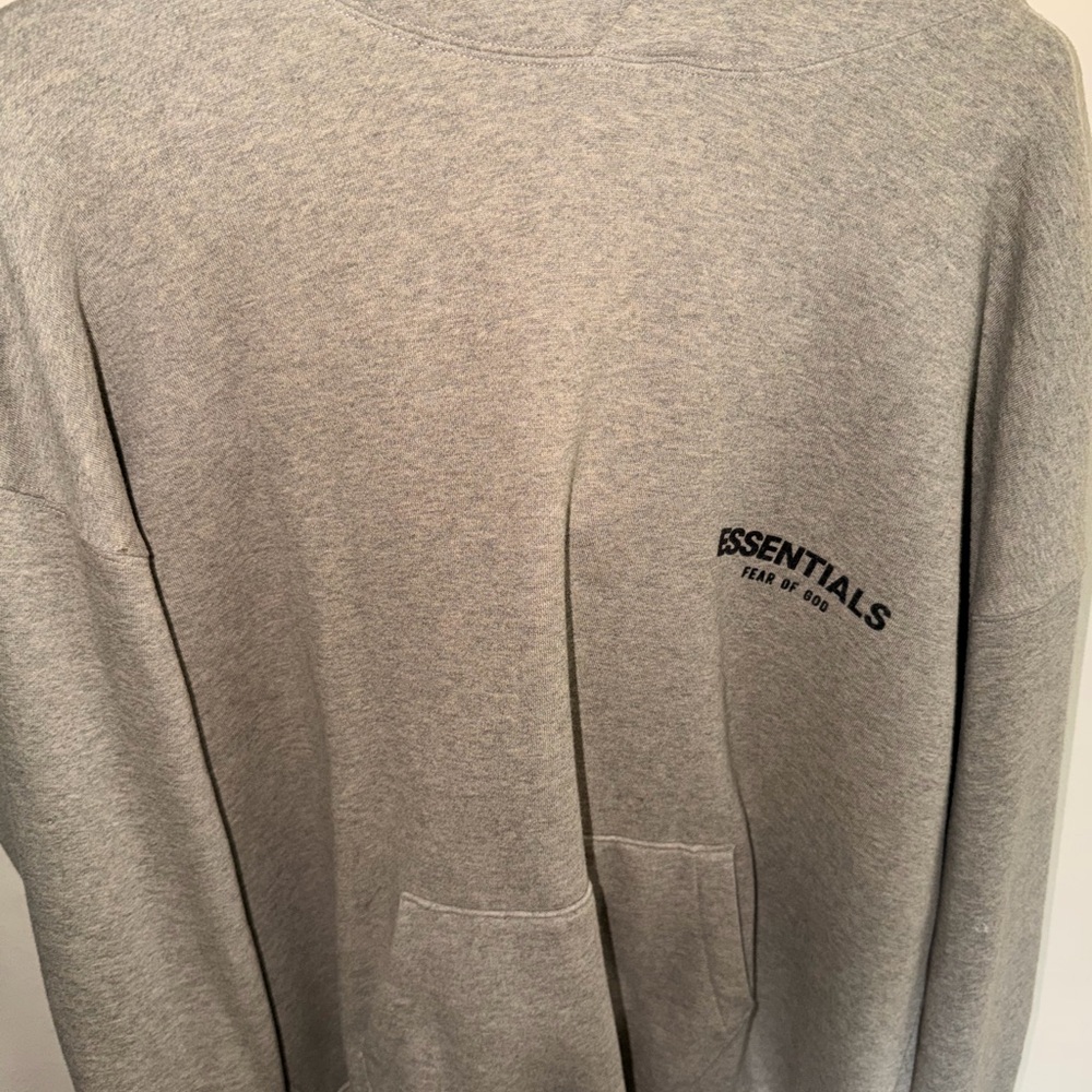 Essentials Heather Gray Pullover - image 1